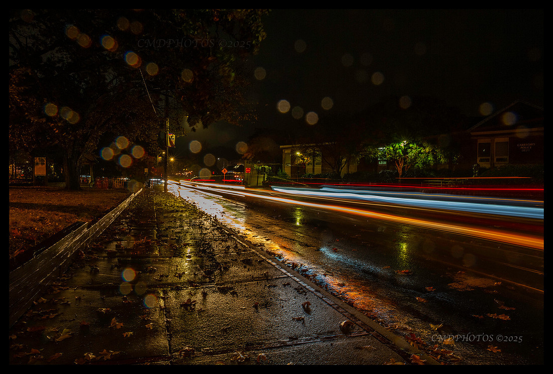Night Rain Light