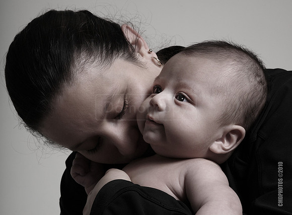 Mother and Baby Portrait