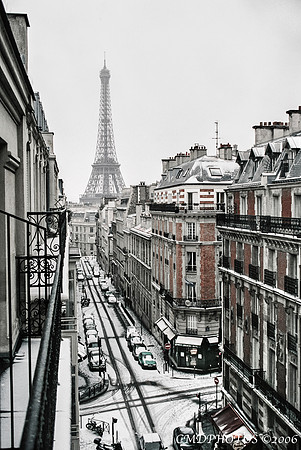 Paris in the Snow